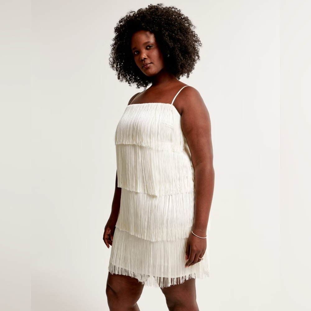 Abercrombie Fringe Mini Dress